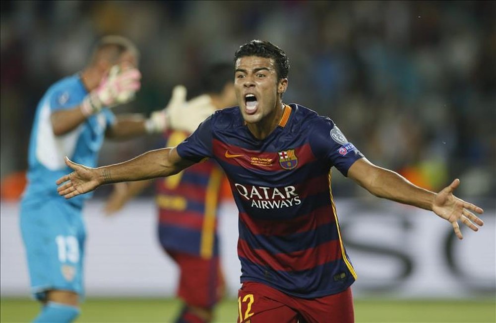 Rafinha volverá a entrar en la lista de Luis Enrique. EFE/Archivo