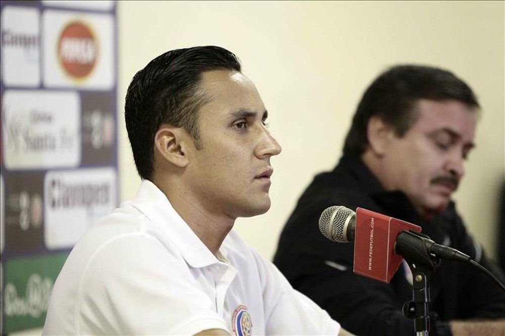 El portero del Real Madrid Keylor Navas. EFE/Archivo