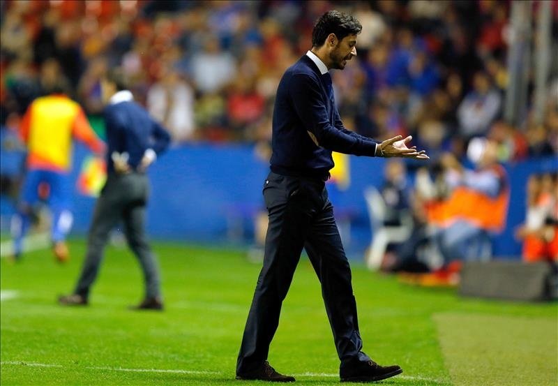 El entrenador del Deportivo, Víctor Sánchez. EFE/Archivo