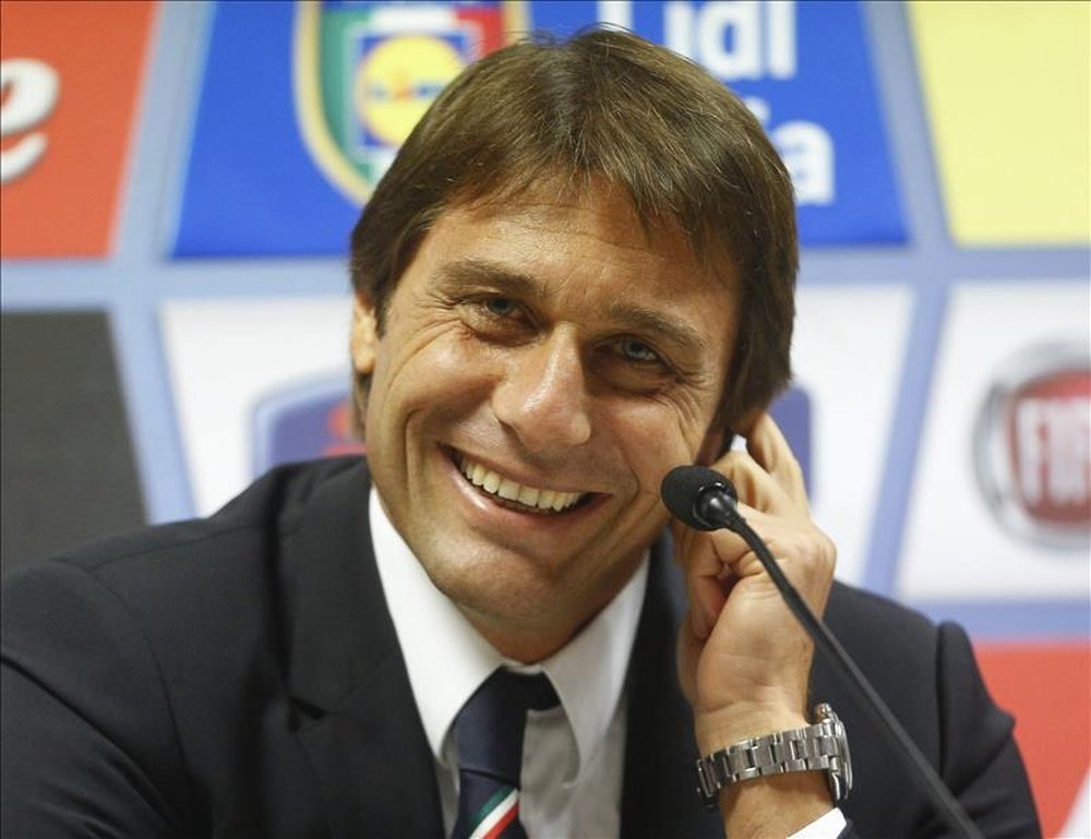 El futuro técnico del Chelsea, Antonio Conte. EFE