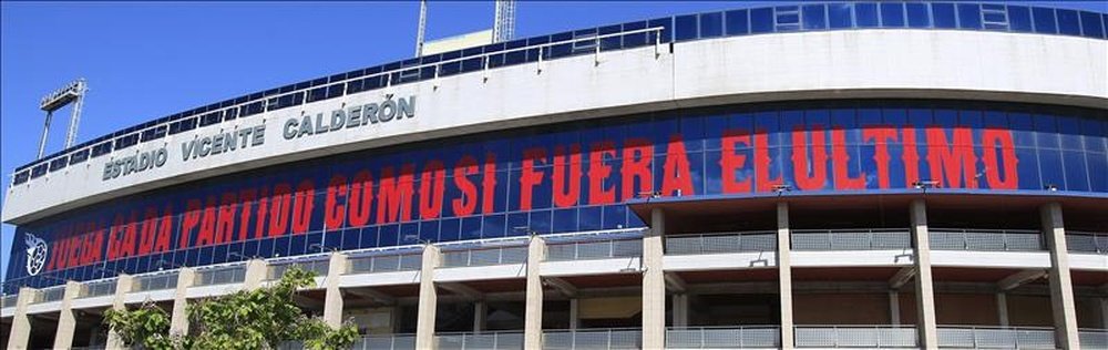 Vista del estadio Vicente Calderón. EFE/Archivo