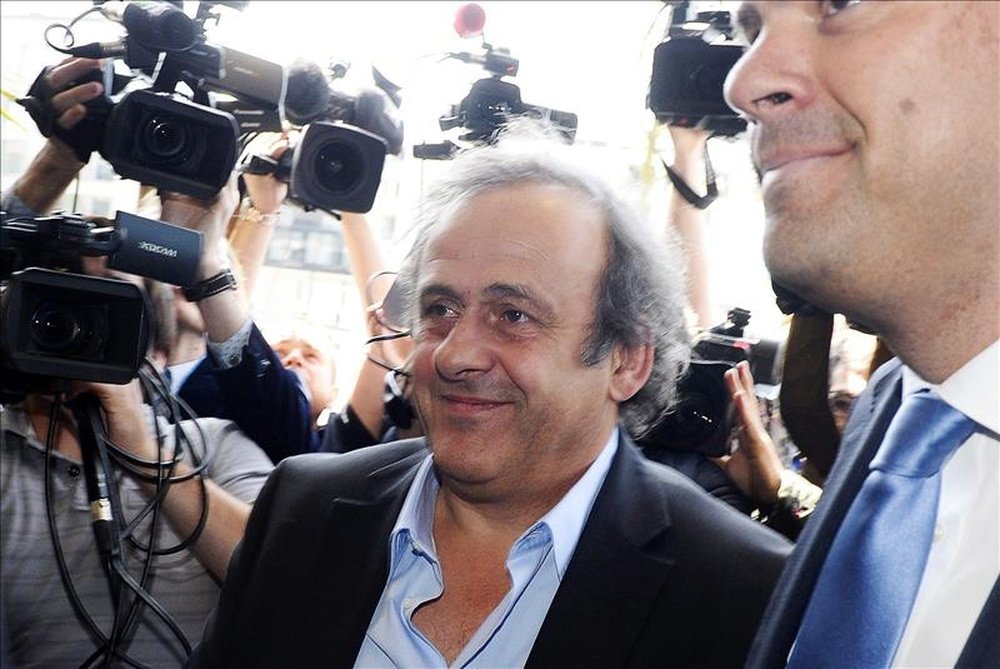 El presidente de la UEFA, Michel Platini. EFE/Archivo