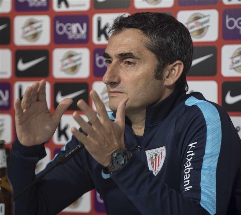 El entrenador del Athletic de Bilbao, Ernesto Valverde. EFE/Archivo 