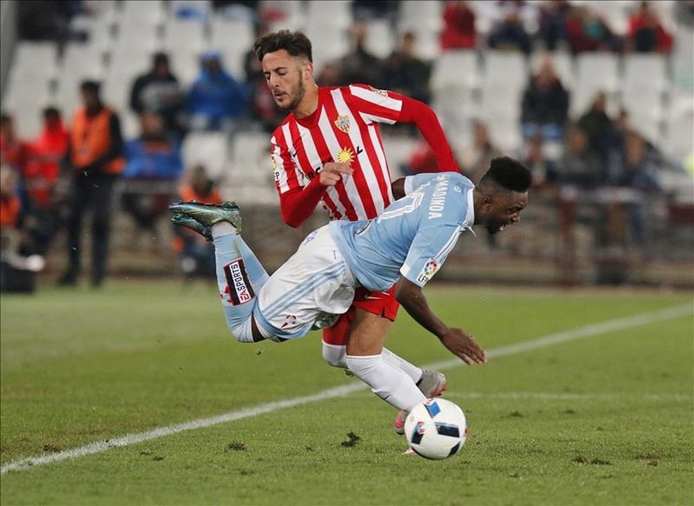 Adrián Castellano, nuevo jugador del Real Club Celta de Vigo. EFE