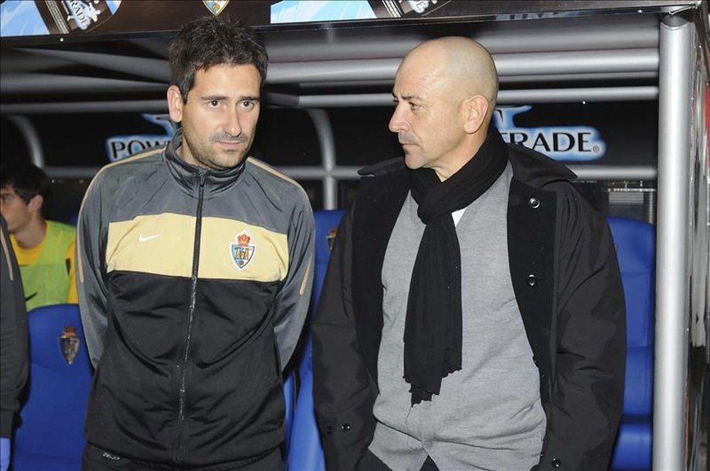 Barragán se despidió de la plantilla. EFE/Archivo
