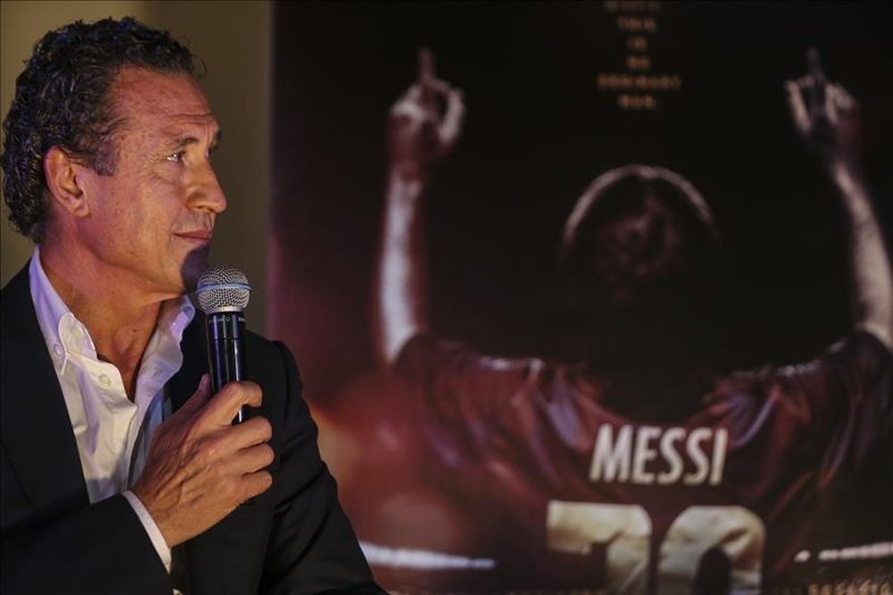 Valdano no dudó en halagar a Messi. EFE