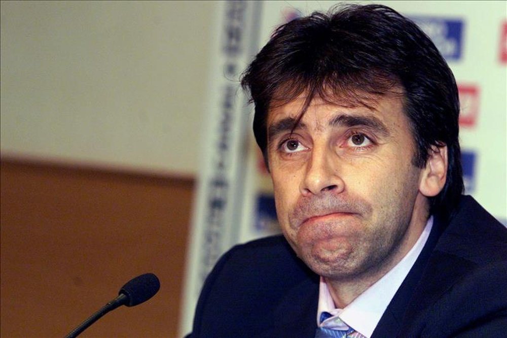 El director deportivo del Rayo Vallecano, Felipe Miñambres, podría irse al Celta. EFE/Archivo