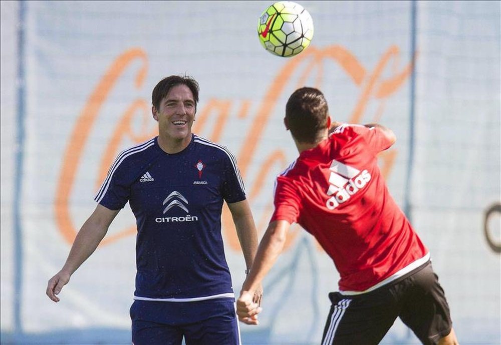 El técnico del Celta de Vigo Eduardo Toto Berizzo. EFE/Archivo
