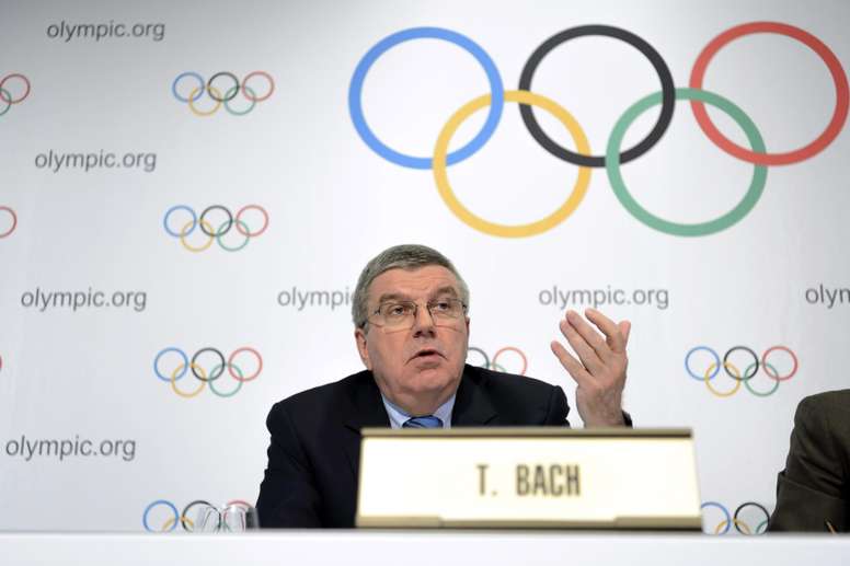 El presidente del Comité Olímpico Internacional (COI), el alemán Thomas Bach. EFE