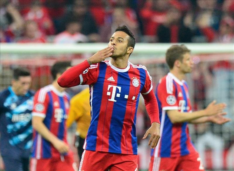 Thiago Alcantara, du Bayern Munich. EFE
