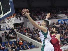 Imagen de un partido entre el Baloncesto Sevilla y el Cai Zaragoza. EFE/Archivo
