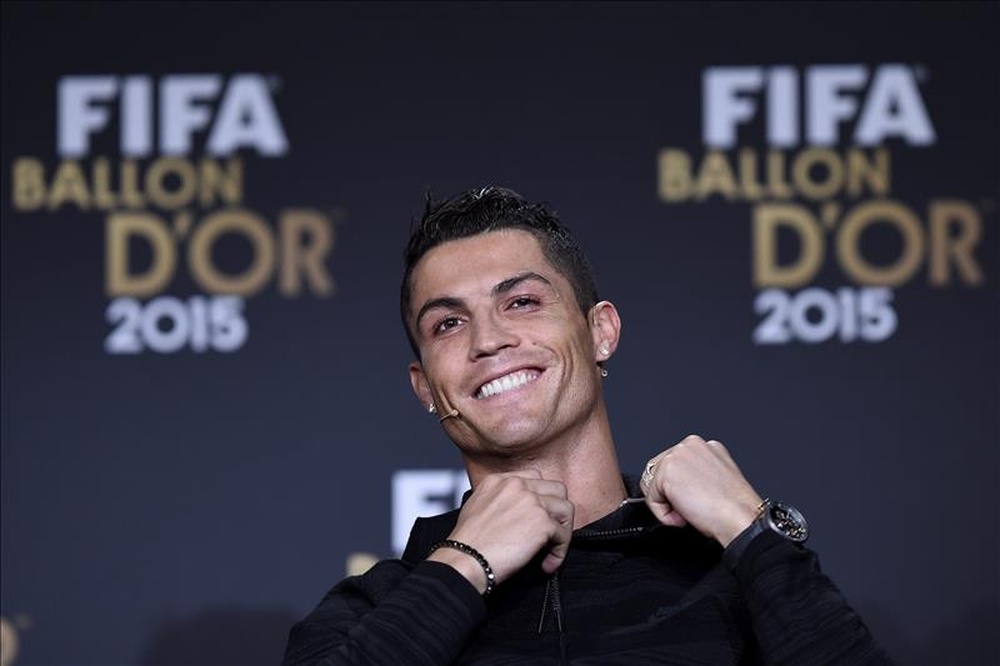 As palavras de CR7 que confirmam que o jornalista da 'France Football' tinha razão. AFP