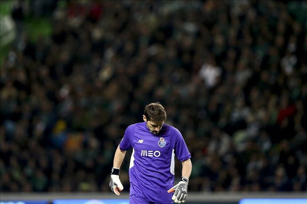 El portero del Oporto Iker Casillas. EFE/Archivo
