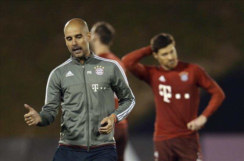 Xabi Alonso has hailed Guardiola's time at Bayern as a massive success. EFE/Archivo