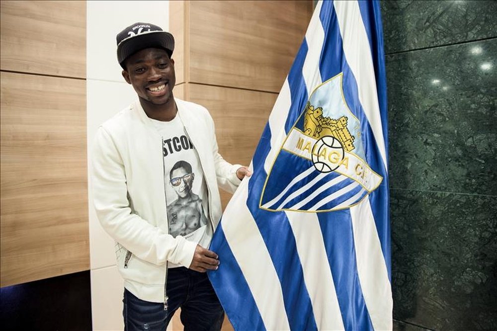 Atsu jugó en el Málaga el pasado año, pero ha convencido en el Newcastle. EFE