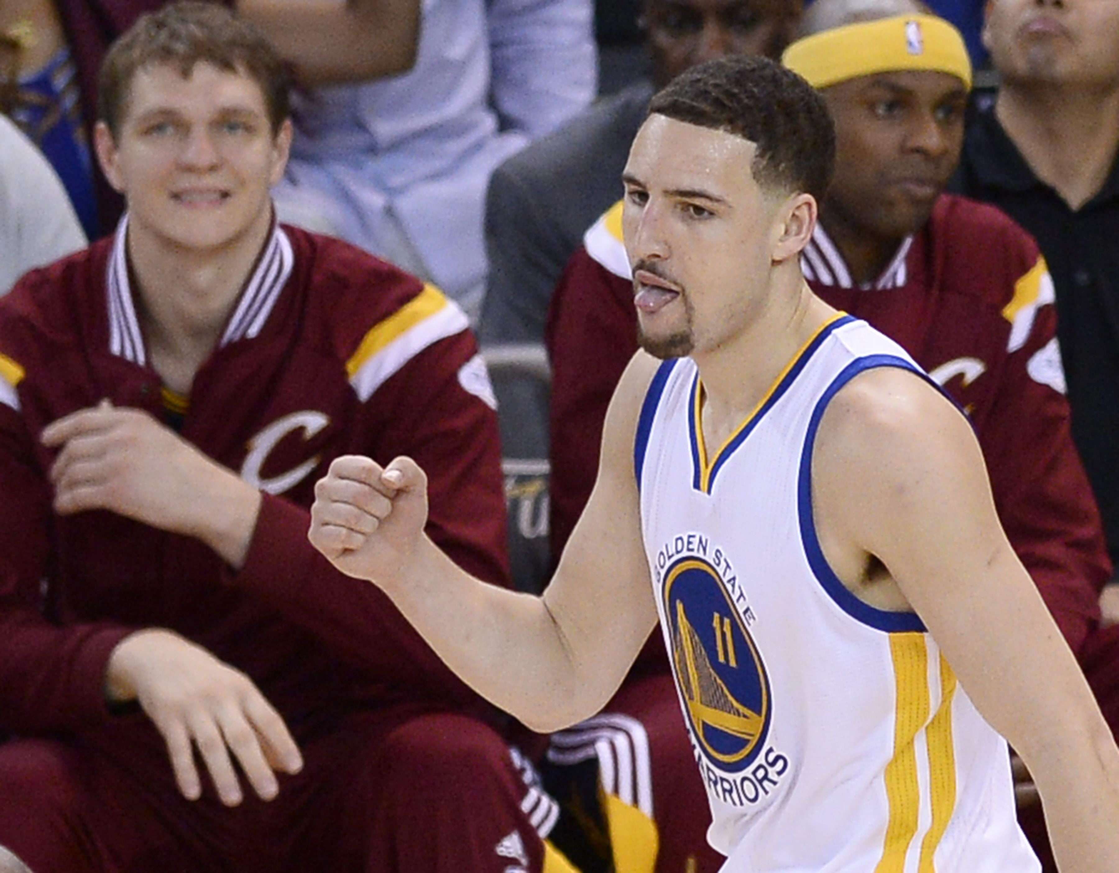 El jugador de los State Warriors, Klay Thompson. EFE/Archivo