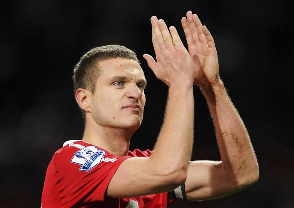 Vidic risked injury for his team. EFE