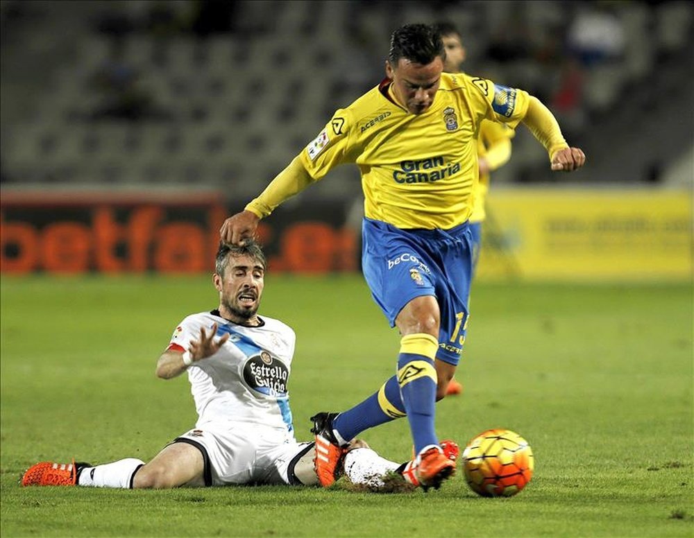 Swansea are hoping to sign Roque Mesa from Las Palmas. EFE/Archivo