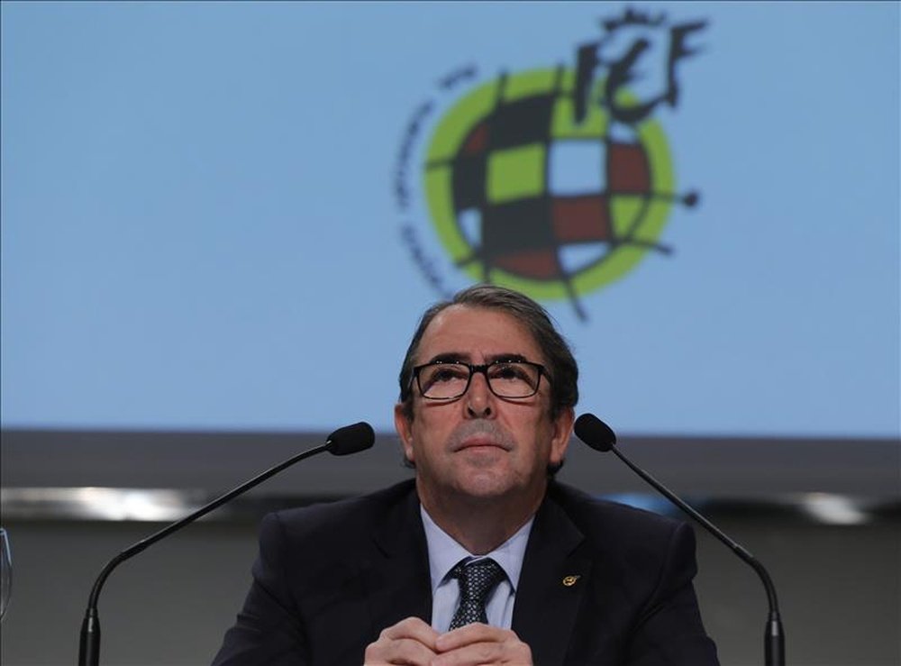 Jorge Pérez propone bastantes cambios para la Federación Española. EFE/Archivo