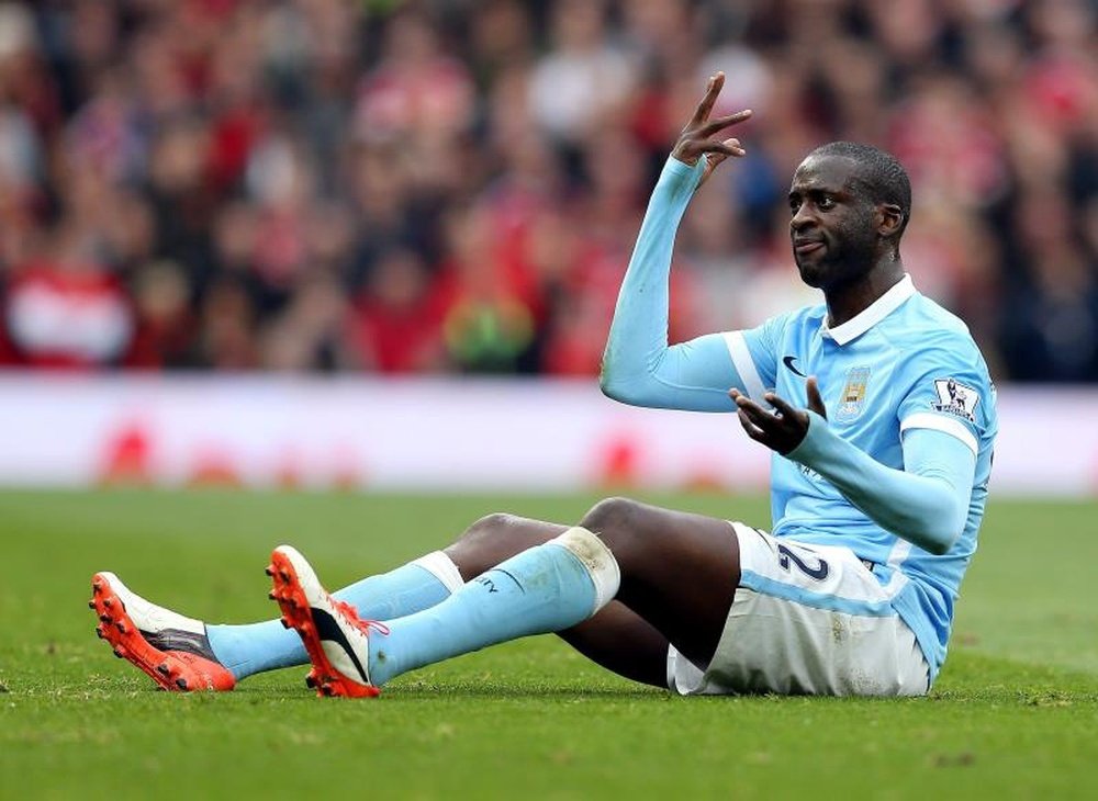 El centrocampista marfileño del Manchester City Yaya Touré. EFE/Archivo