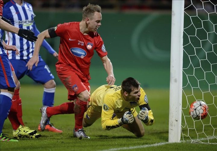 El Hertha sella su pase a semifinales tras vencer al Heidenheim
