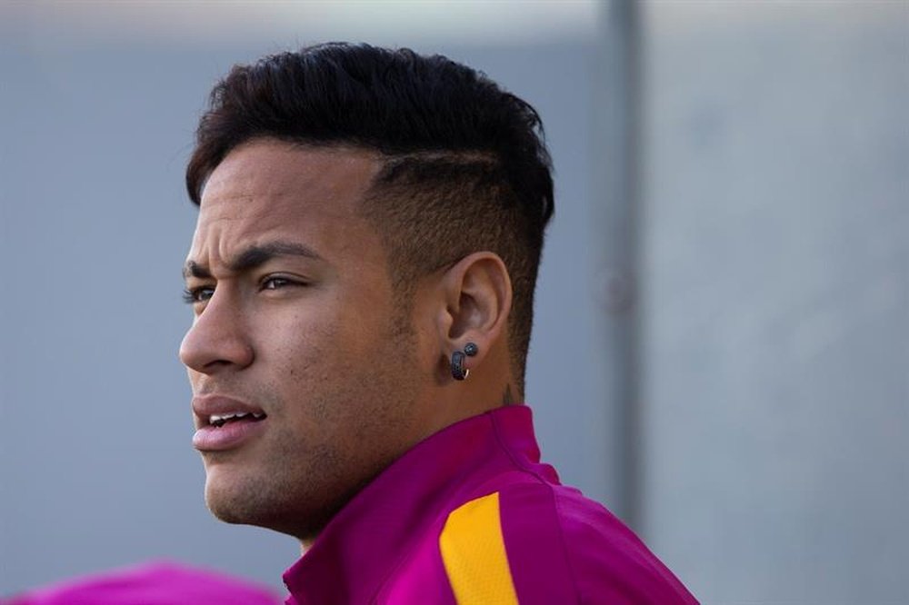 Neymar está en Brasil con el permiso de Luis Enrique. EFE