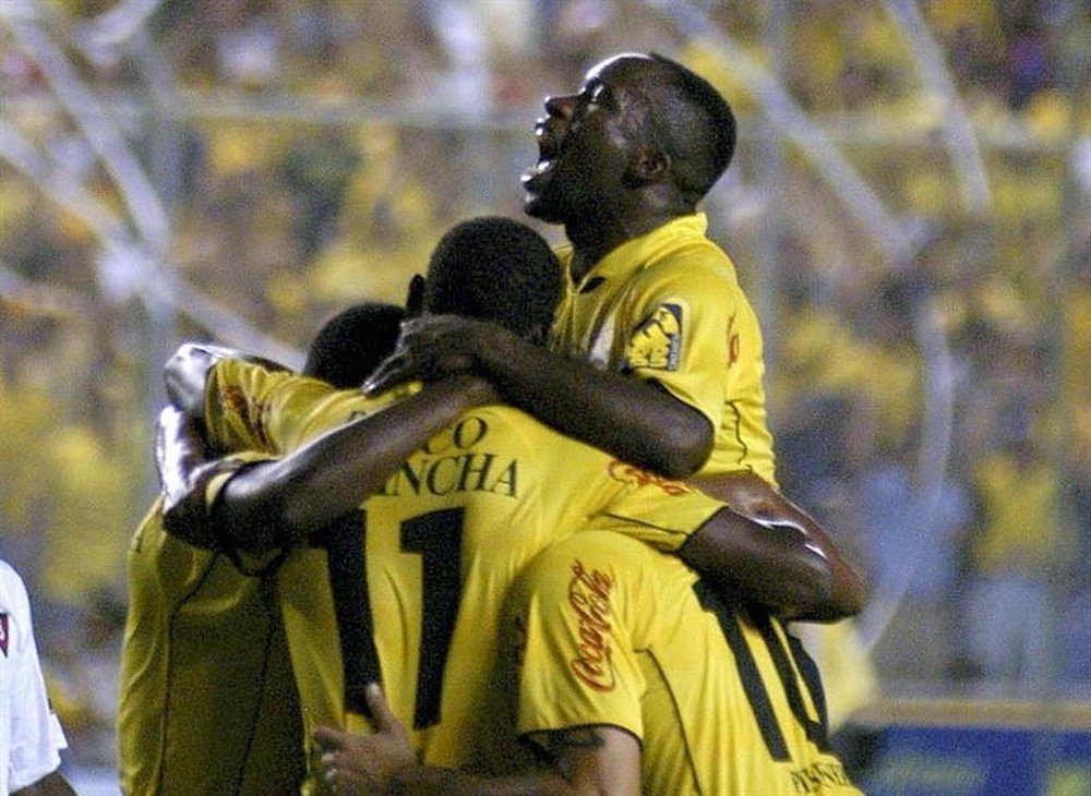 Barcelona Guayaquil se impuso por 1-2 a Deportivo Cuenca. EFE/Archivo