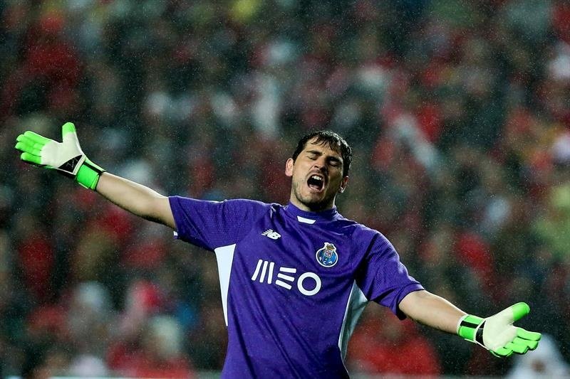 Primera suplencia de Casillas en la Liga Portuguesa