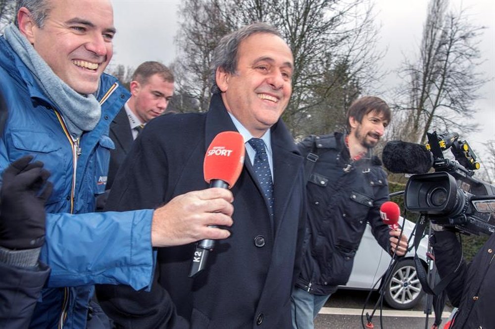 El expresidente de la UEFA Michel Platini. EFE/Archivo