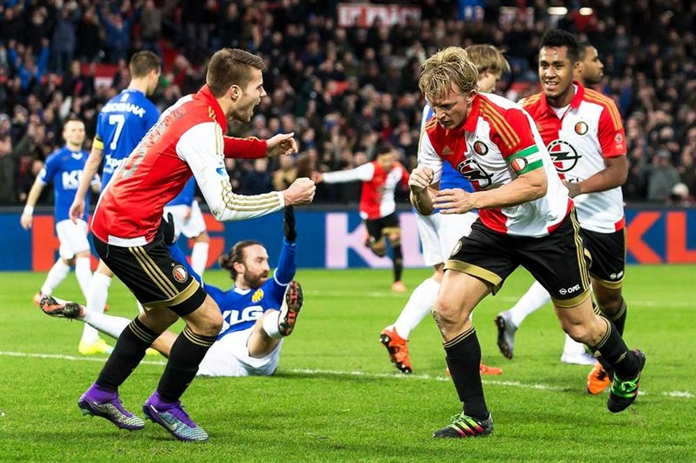 El Feyenoord está imbatible de momento, 5 de 5 victorias en el arranque liguero. EFE