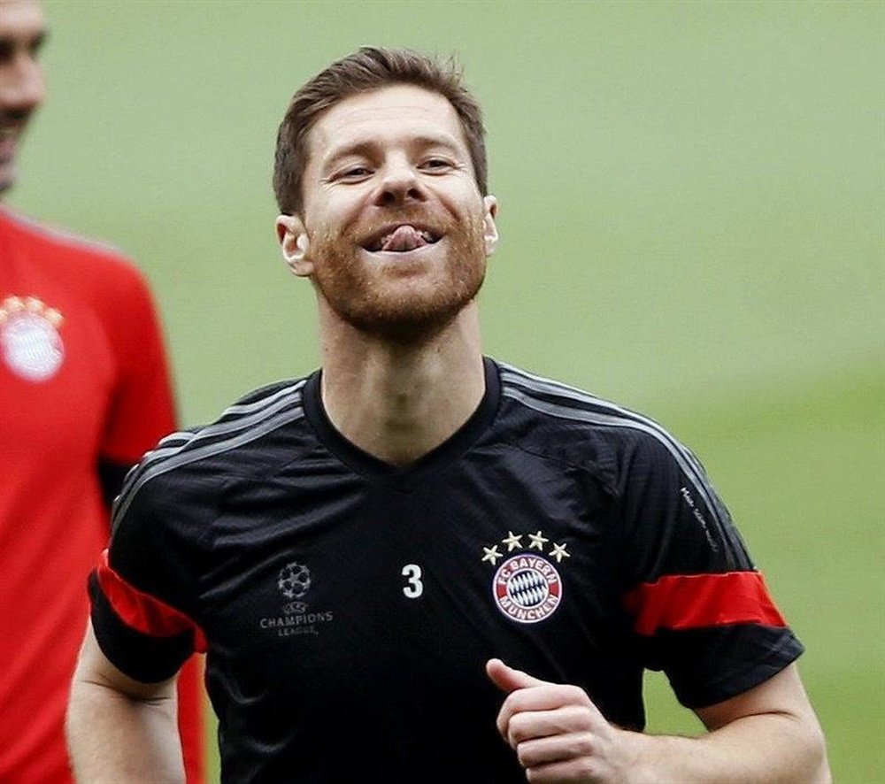 Xabi Alonso feels Bayern can go all the way in the Champions League. EFE/Archivo