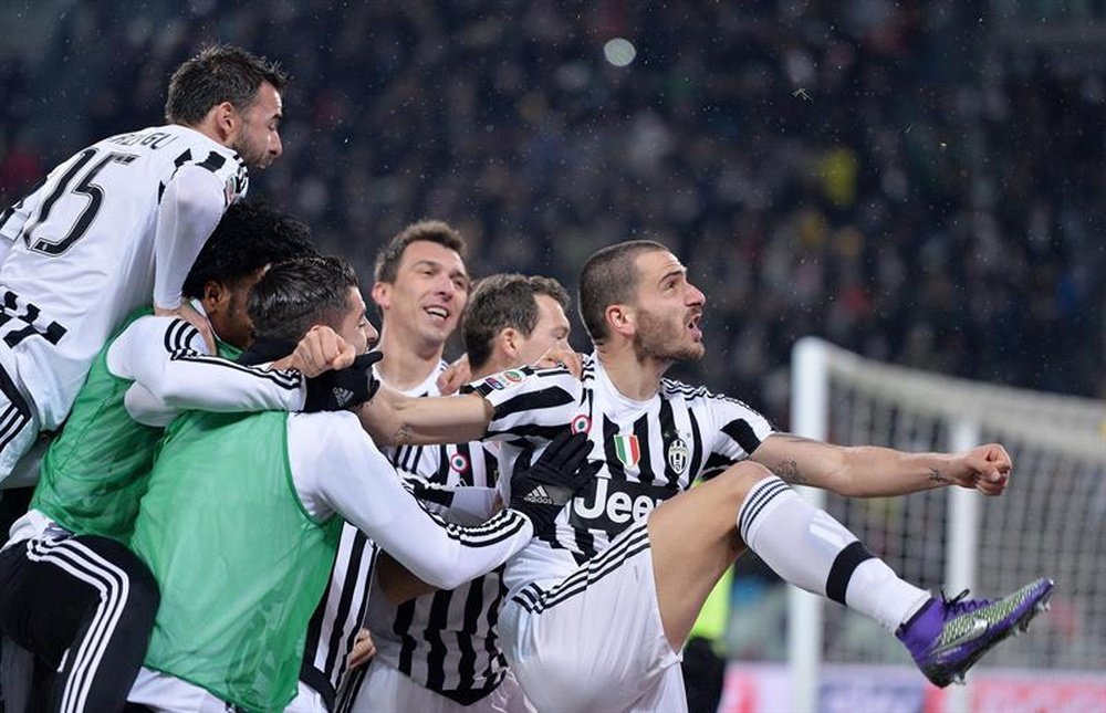 Antonio Conte wants to bring Juventus defender Leonardo Bonucci to Stamford Bridge. EFE/EPA/