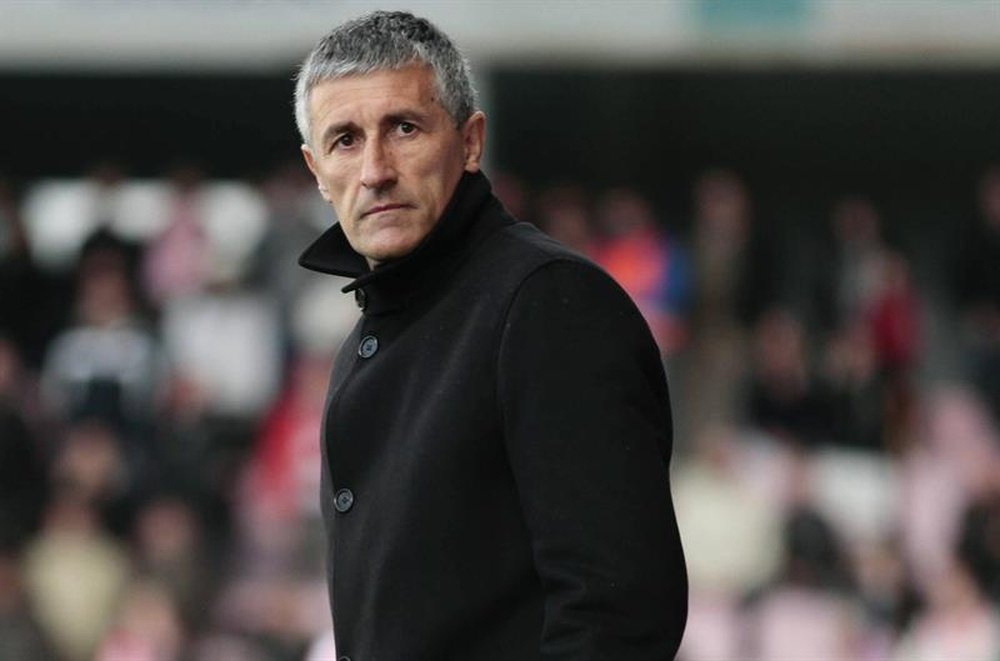 El entrenador de la UD Las Palmas, Quique Setién. EFE/Archivo