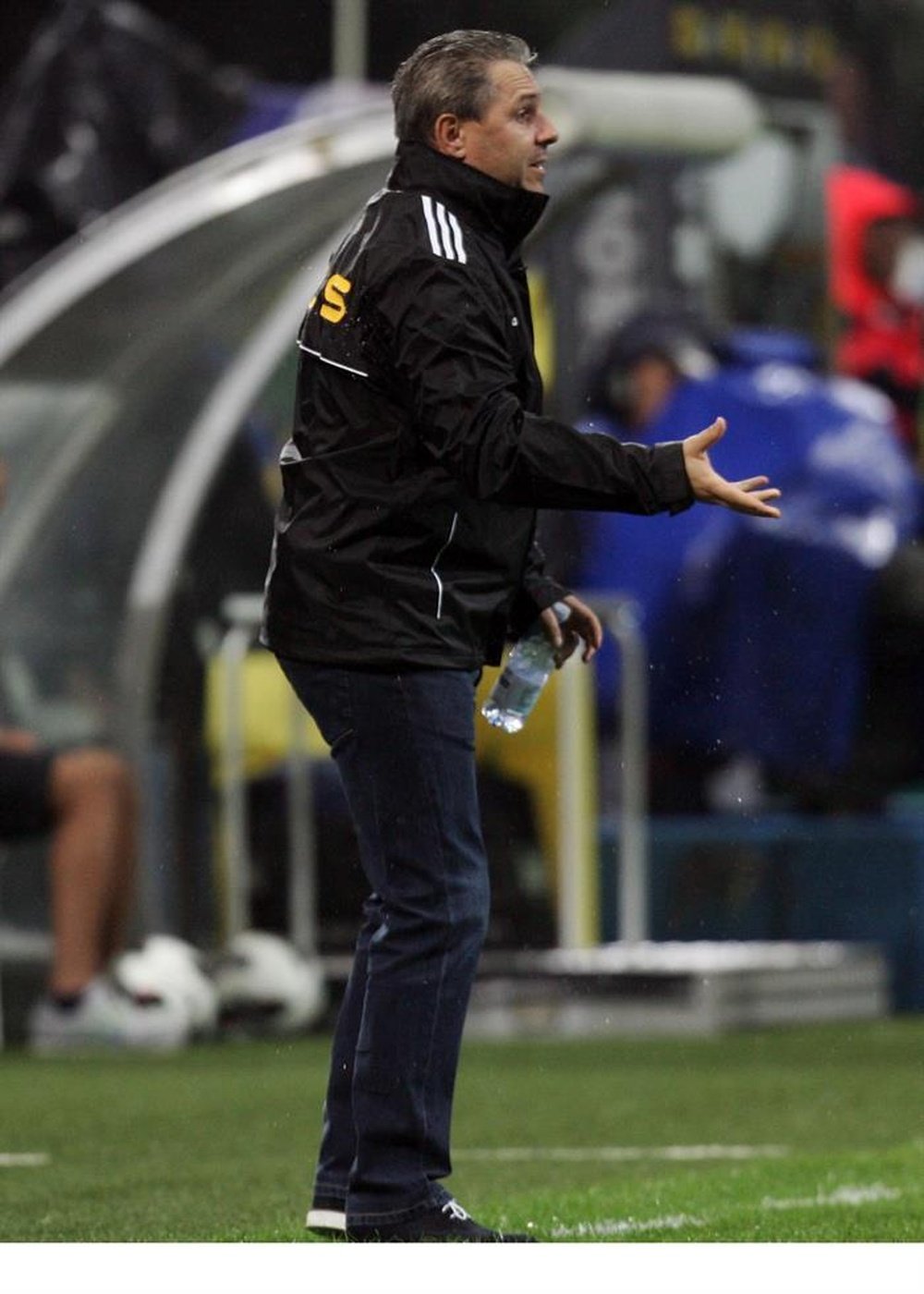 Marius Sumudica, entrenador del FC Astra de la primera división. EFE/Archivo