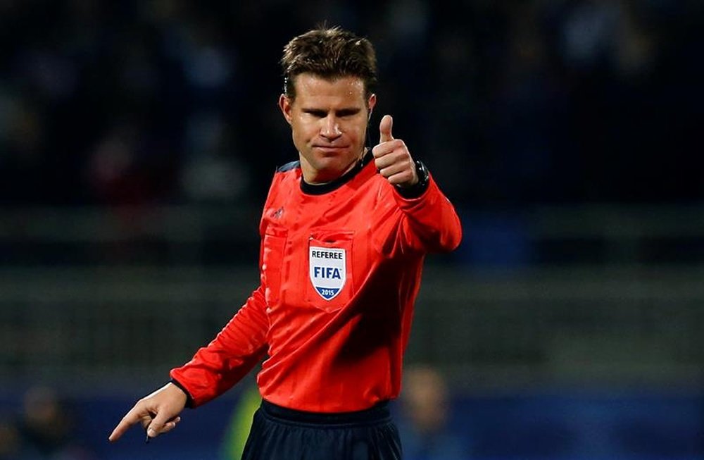 Felix Brych sera l'arbitre de Real Madrid-Liverpool. EFE