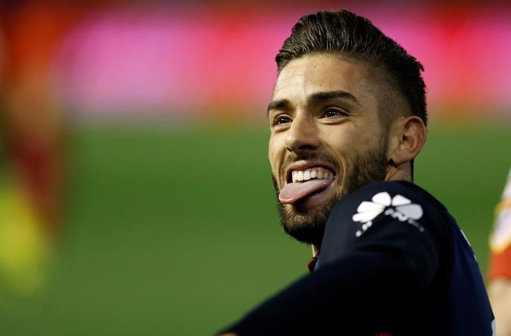 El centrocampista belga del Atlético de Madrid Yannick Ferreira-Carrasco. EFE/Archivo