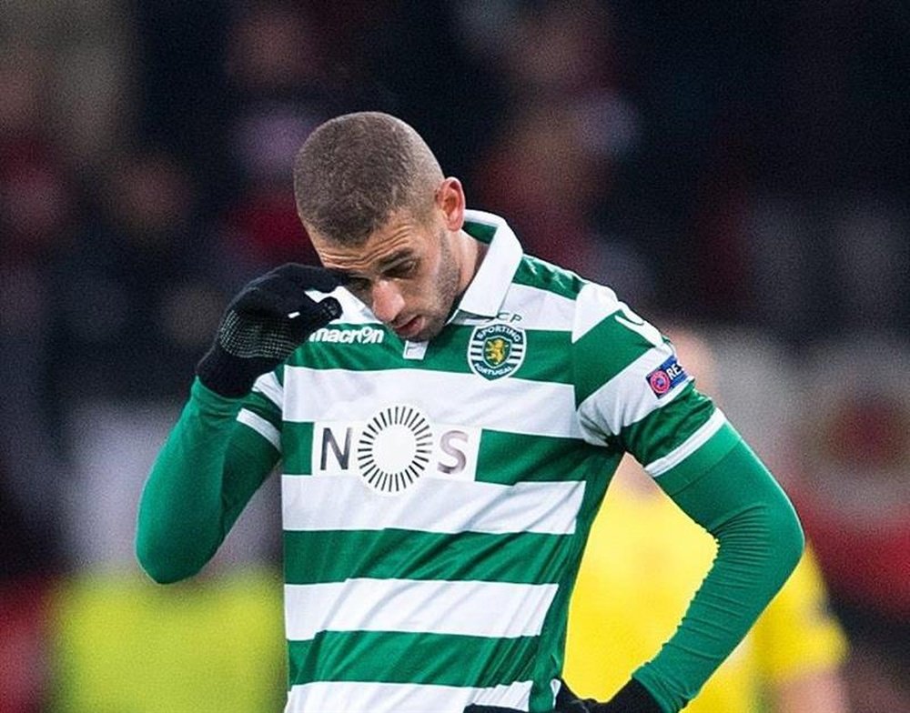Slimani has also attracted interest from West Brom. EFE/Archivo