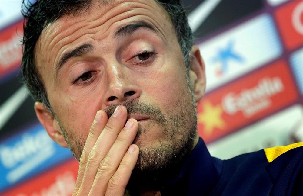 Luis Enrique would've favoured a different team. EFE