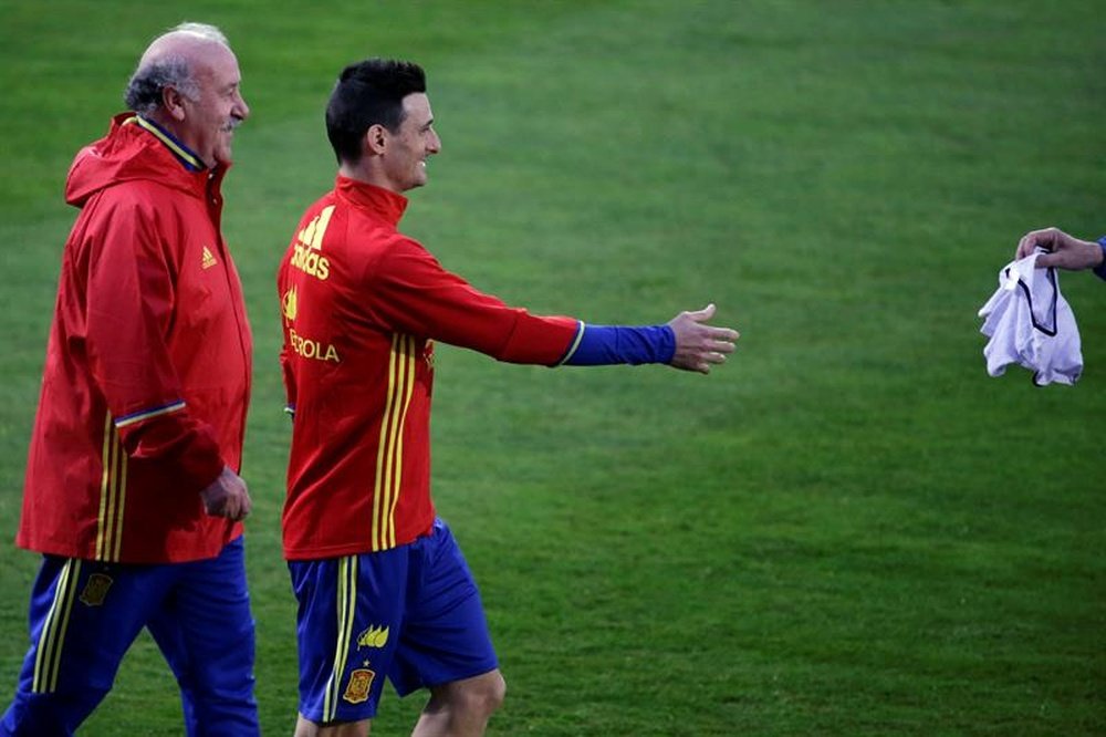 Aduriz sí ve a España como una de las candidatas al título. EFE