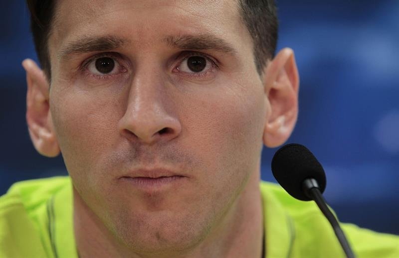Leo Messi muestra cuál es su desayuno favorito. EFE/Archivo
