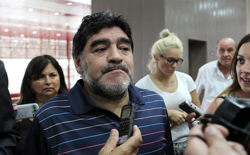 Maradona wants to work again. EFE