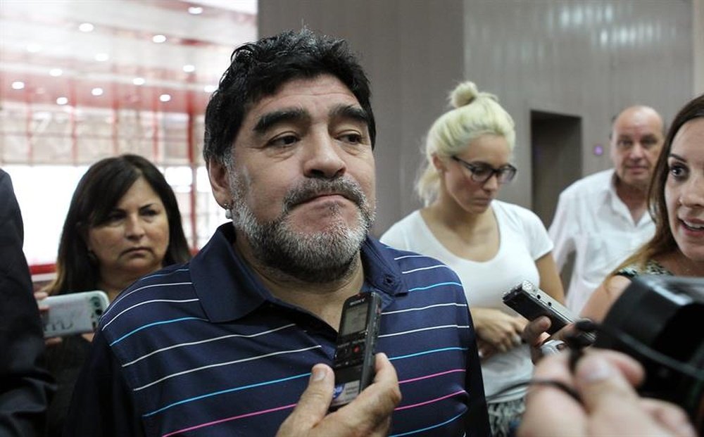 Maradona wants to work again. EFE