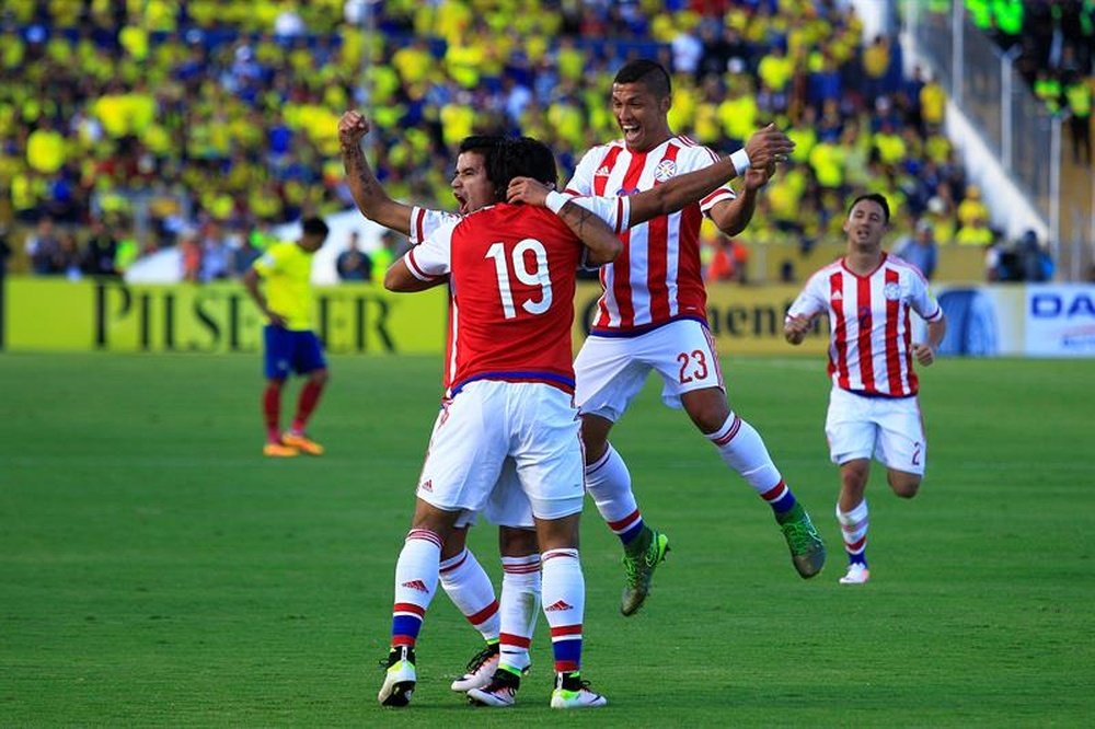 Paraguay llegó a semifinales en la Copa América 2015, disputada en Chile. Archivo/EFE