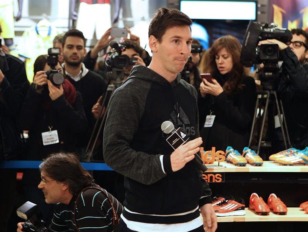 Leo Messi is planning on denouncing the claims tomorrow. EFE/Archivo