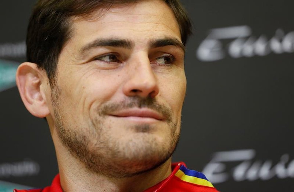 El portero de la selección española, Iker Casillas. EFE/Archivo