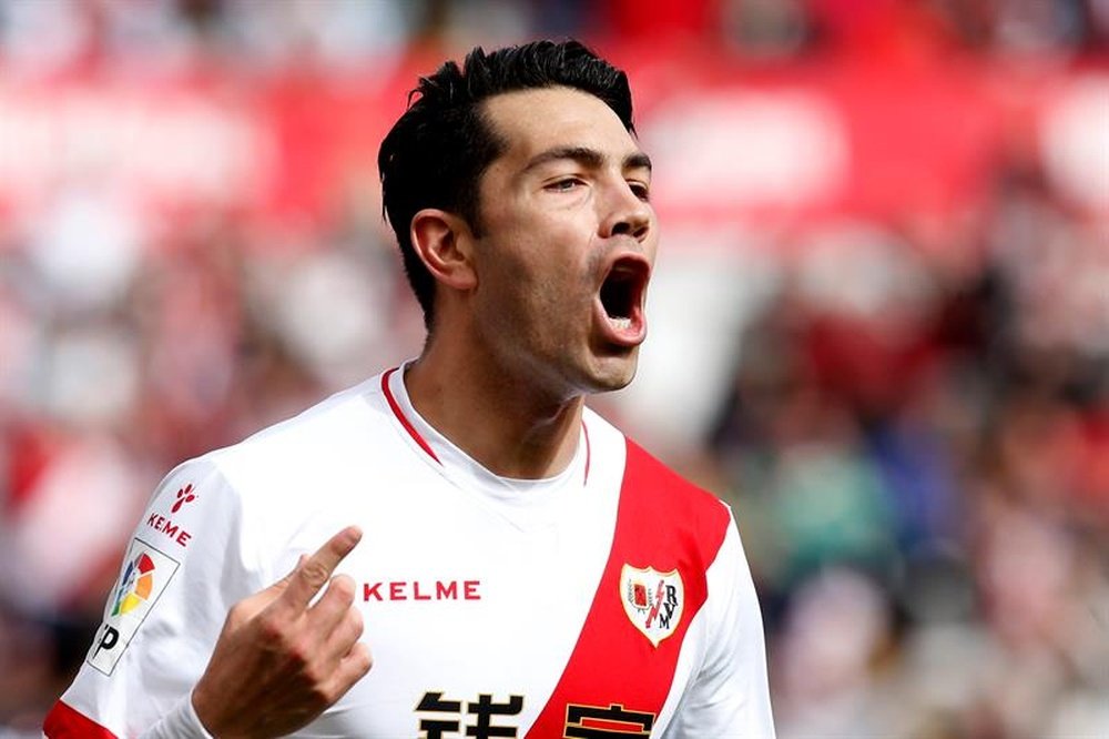 El delantero venezolano del Rayo Vallecano, Miku. EFE/Archivo