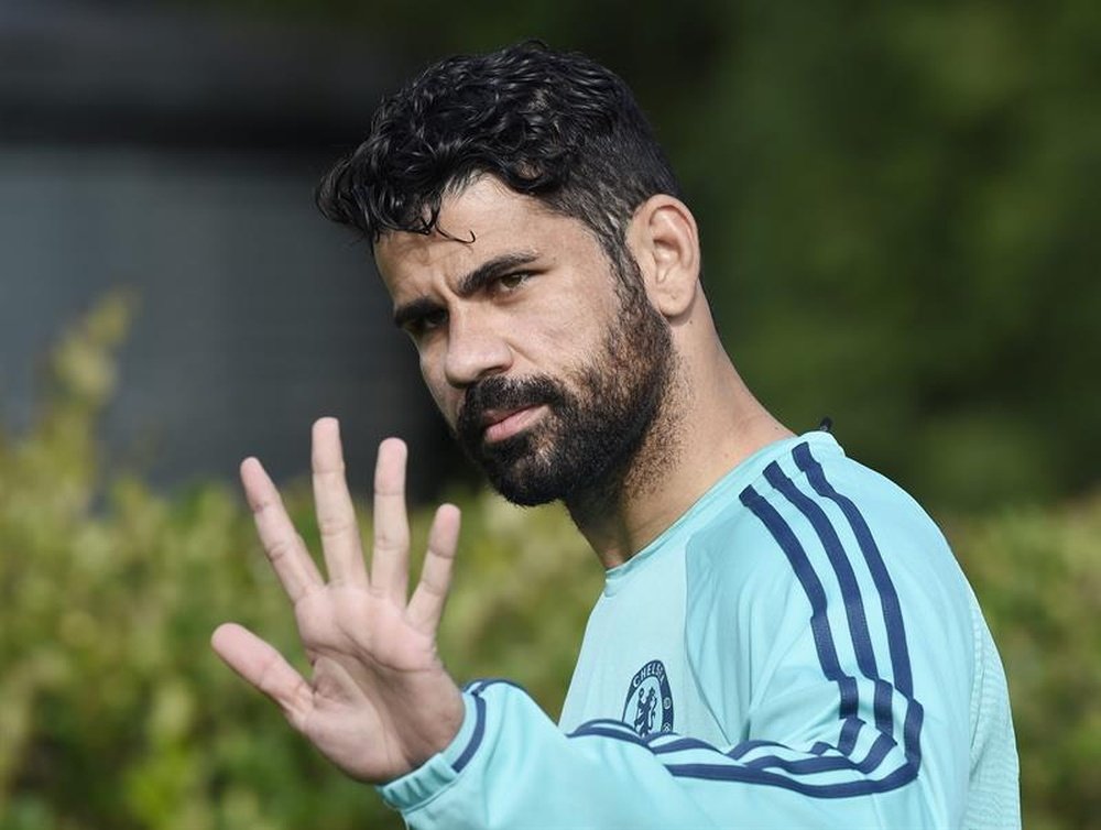 Costa has been heavily linked with a move back to Atletico Madrid all summer. EFE/Archivo