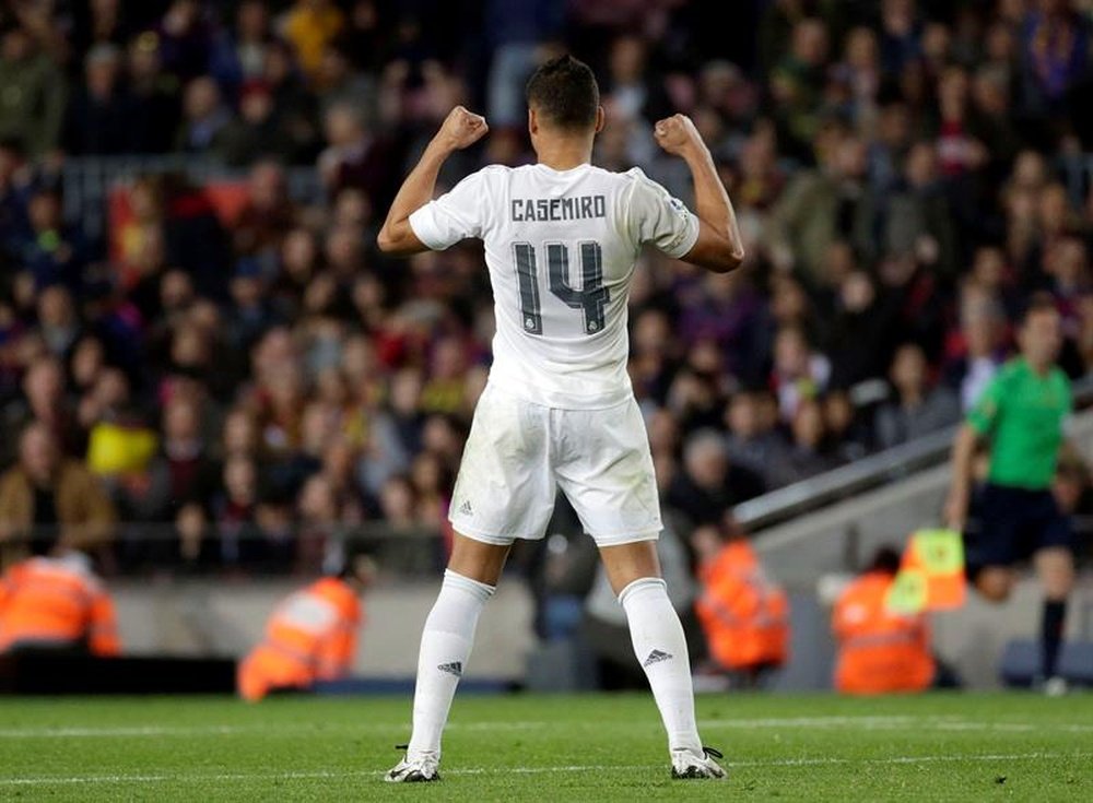Casemiro ha confesado que quiere ser el mejor mediocentro del mundo en el Real Madrid. EFE