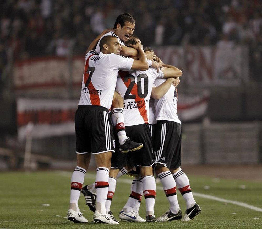River Plate consigue una nueva victoria ante Olimpo. EFE/Archivo
