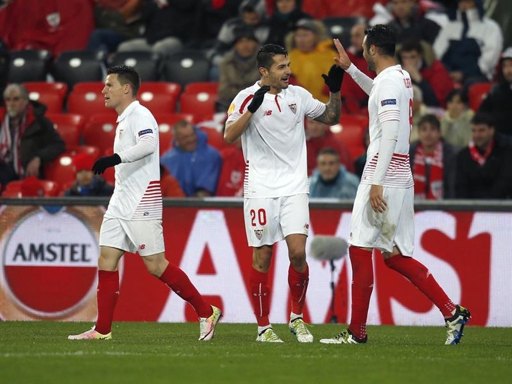 La vuelta de la Europa League vuelve con ventaja para Sevilla, Villarreal y Shakhtar. EFE
